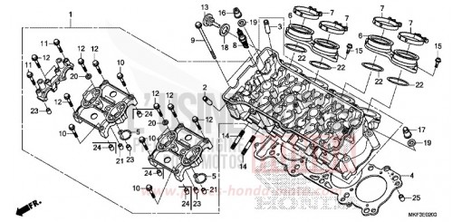 CULASSE CBR1000S1J de 2018